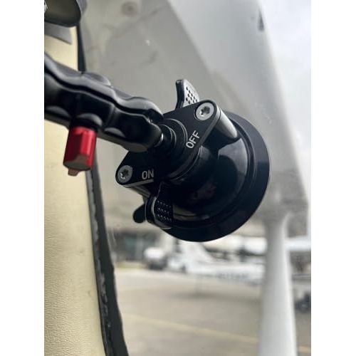 Aviator+ Cockpit Yoke Mount and Suction Cup Set | Multi-Device Holder