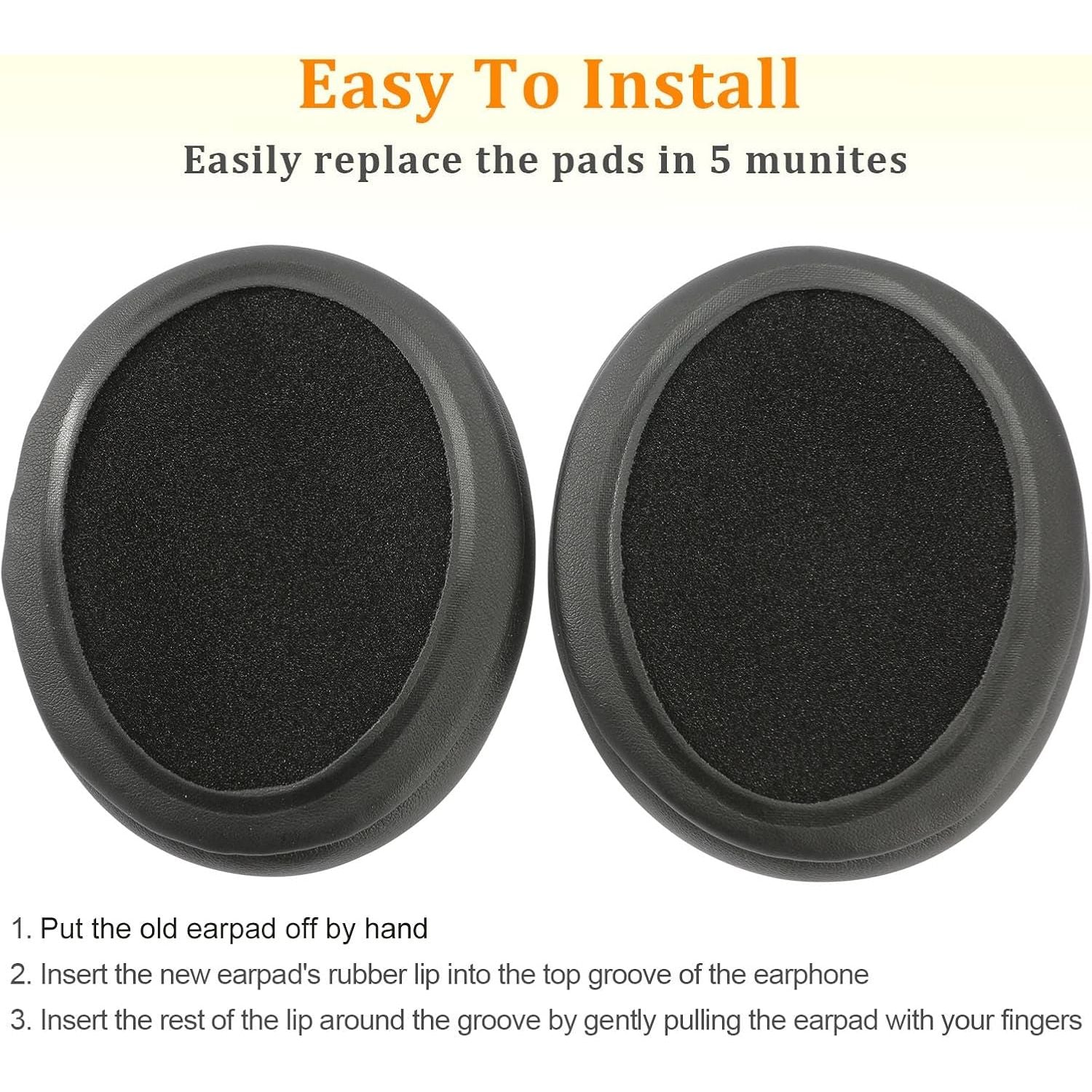 CS Cooling Gel Ear Pad Cushions for Sony Headphones WH-CH710N | CH700N | CH720N | XB900N | WH-RF400