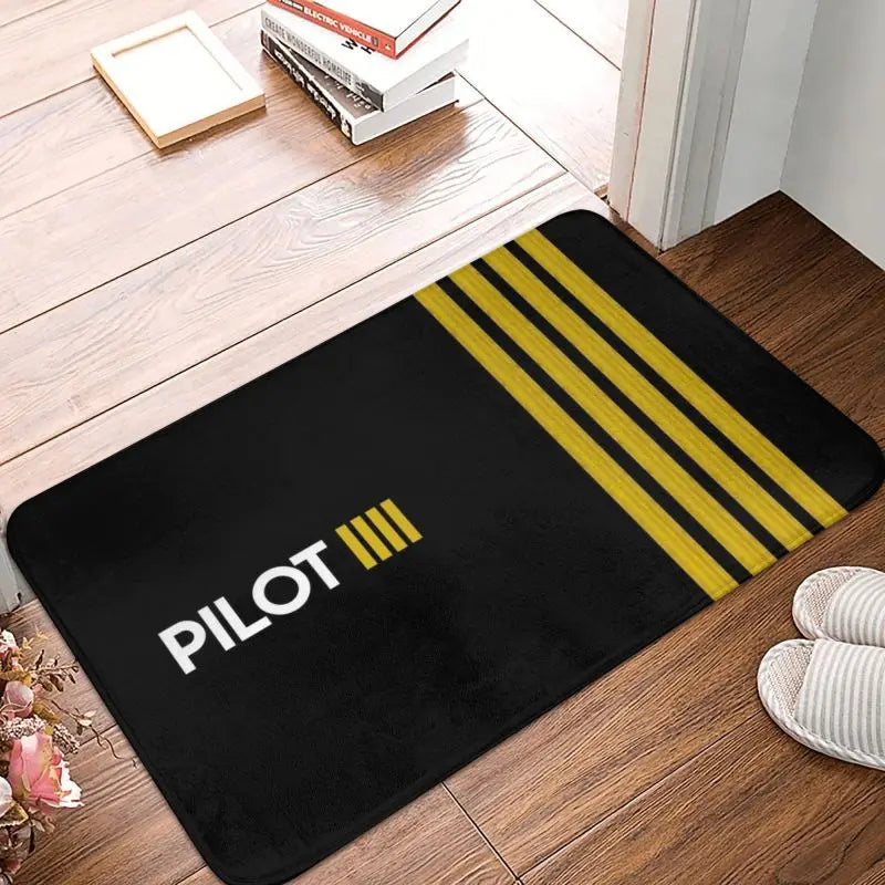 Aviation-Inspired Doormat