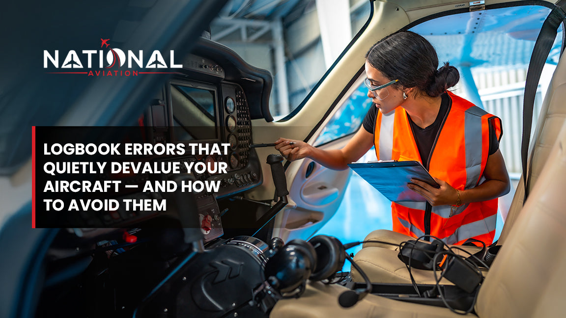 Logbook Errors That Quietly Devalue Your Aircraft and How to Avoid Them