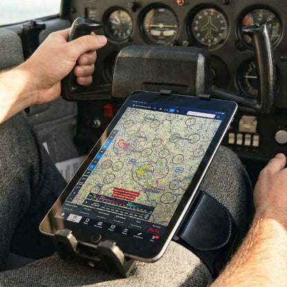 ProAviator Universal Pilot Kneeboard | 360° Rotating iPad & Phone Mount