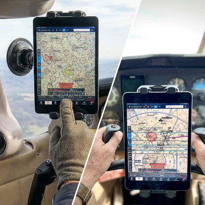 ProAviator Heavy-Duty Yoke Mount and Suction Cup Set | Multi-Device Holder