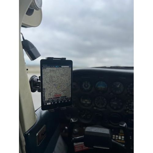Aviator+ Cockpit Yoke Mount and Suction Cup Set | Multi-Device Holder