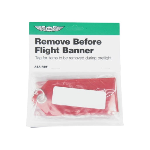 Aviation Supplies &amp; Academics ASA-RBF 17" Remove Before Flight Warning Streamer