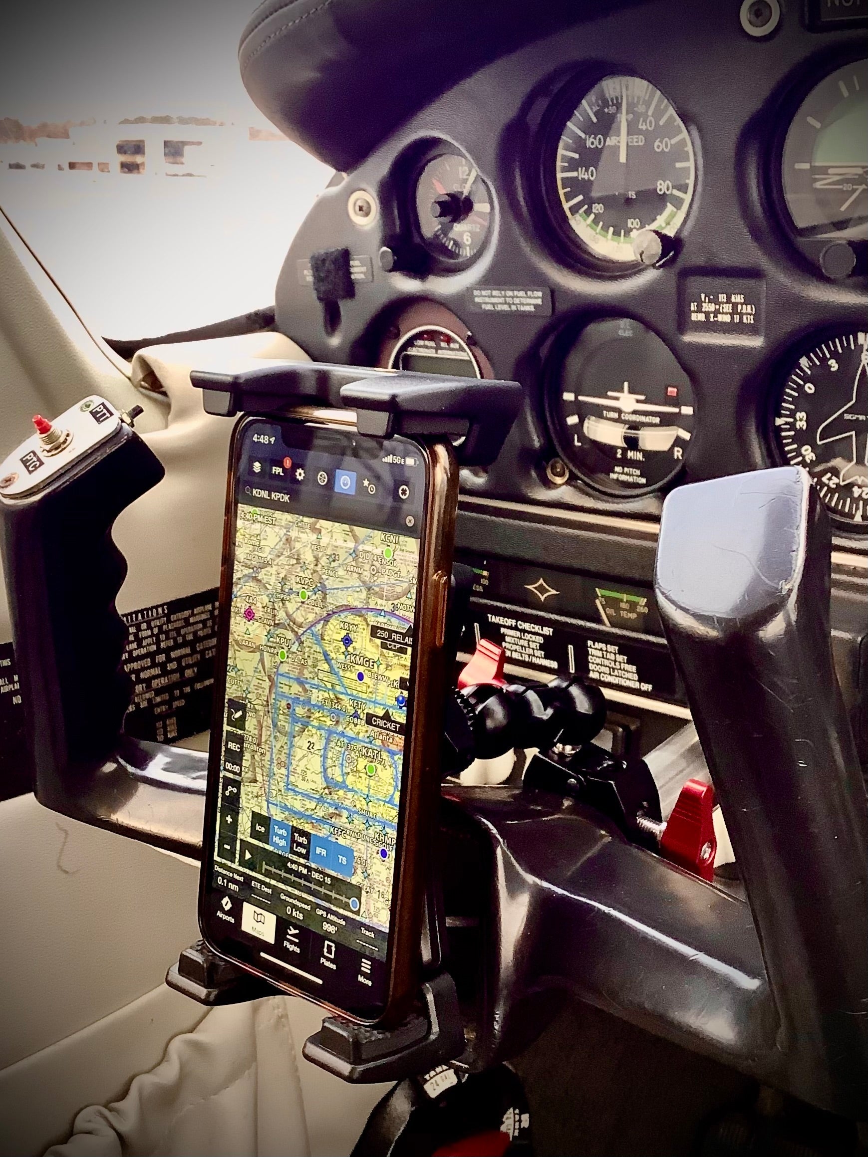 FlightPro Aviator+ Yoke Mount for the iPad mini | Lightweight & Compact