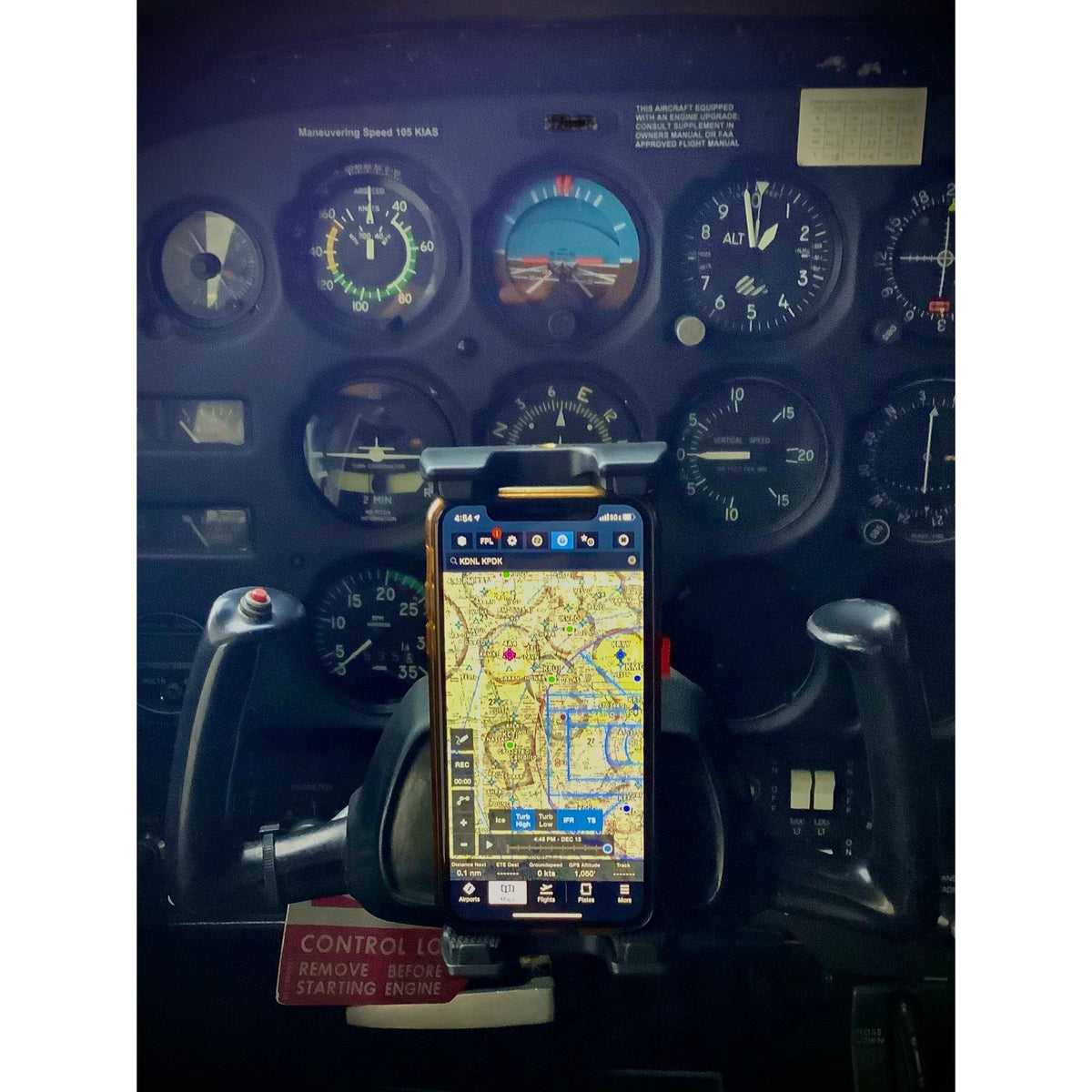 FlightPro Aviator+ Yoke Mount for the iPad mini | Lightweight & Compact