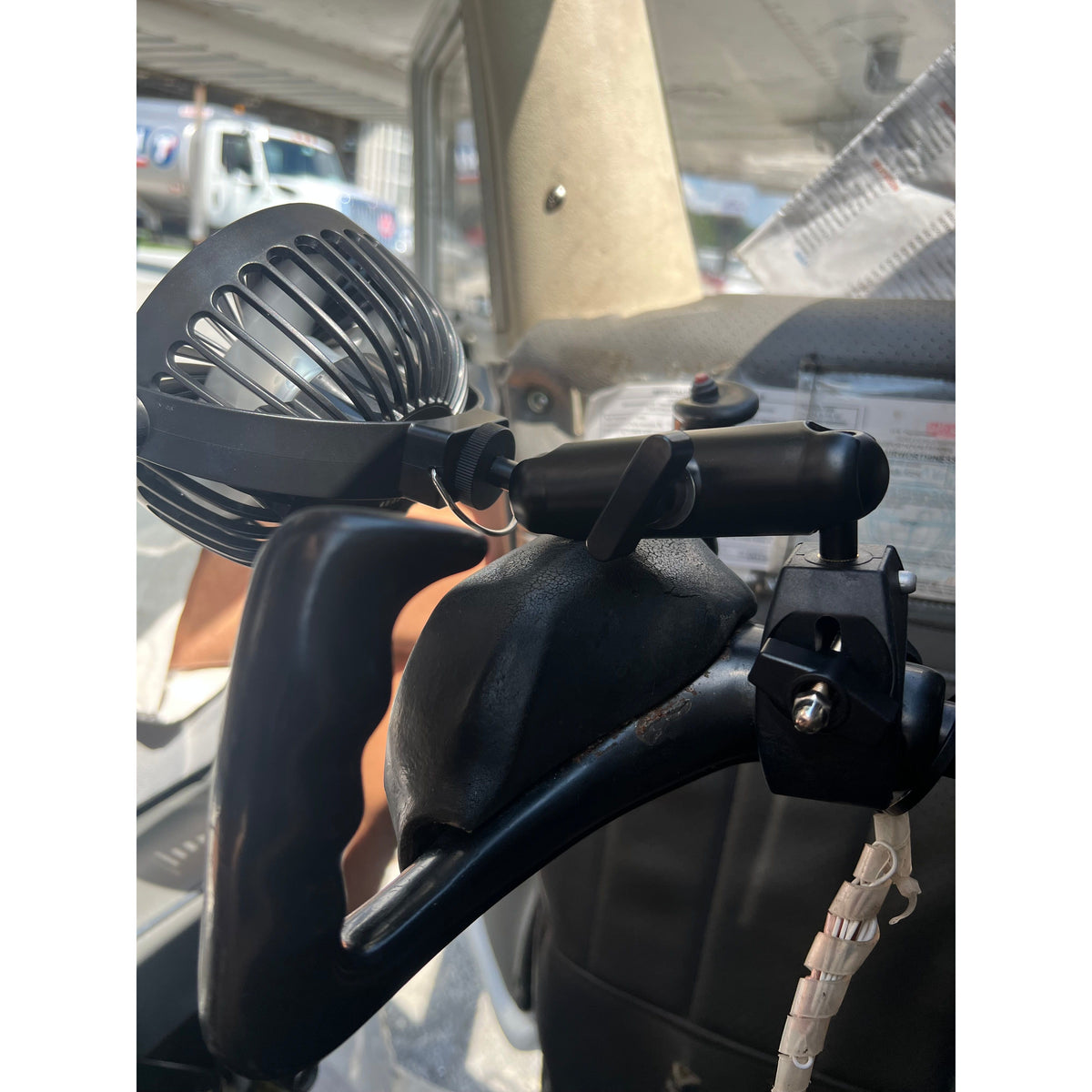 FlightPro CoolProp Yoke Mounted Fan | 3-Speed Portable Cockpit Cooling Fan