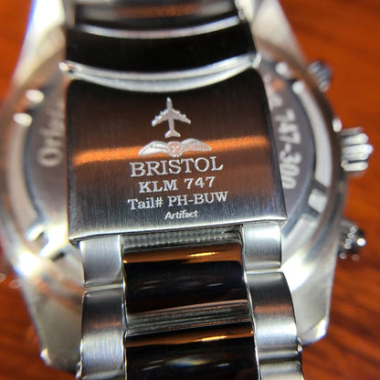 747 Tribute - Stainless Steel, Black Dial