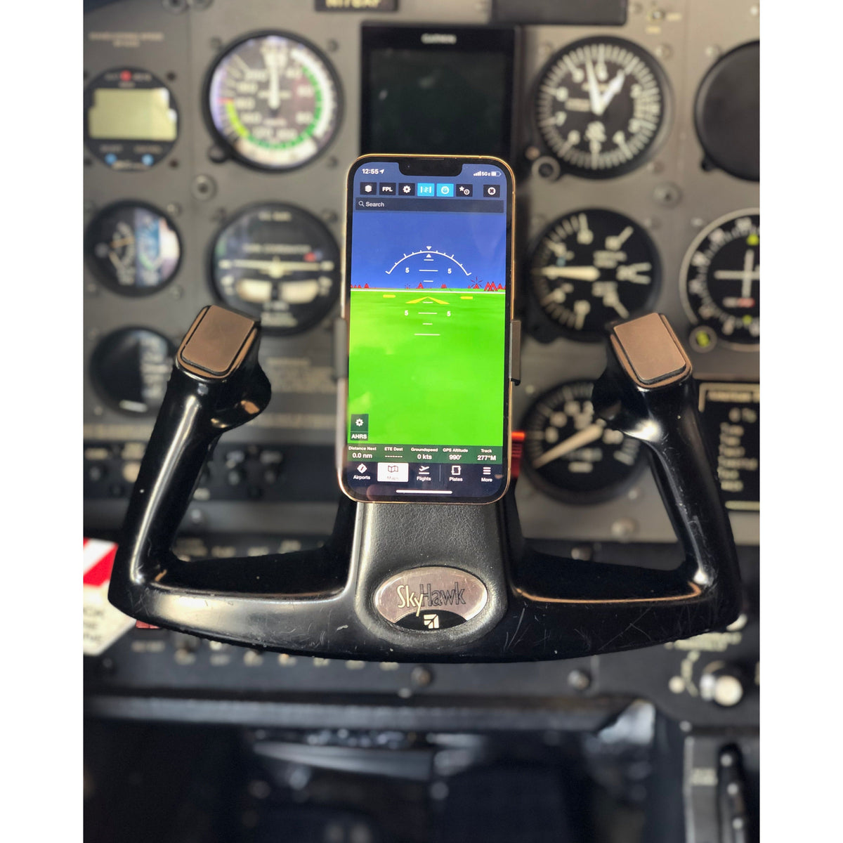 FlightPro Active Cooling + Charging Yoke Mount for iPhones & Smartphones