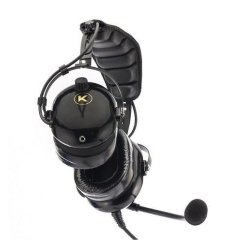 side view of Kore aviation headset - National Aviation