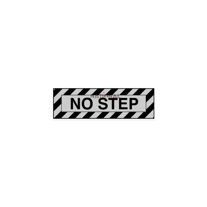 NO STEP DECAL