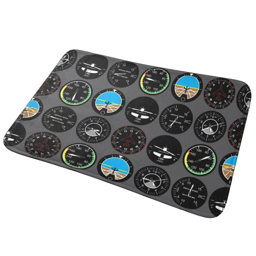 Aviation-Inspired Doormat