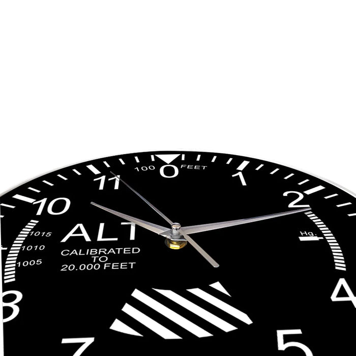 Altimeter Clock for Aviation Enthusiasts