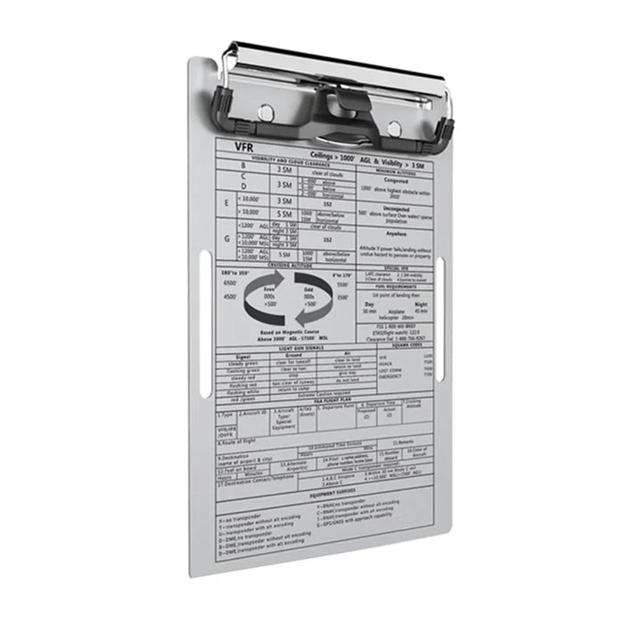 side view of Pilot Kneeboard  - National Aviation