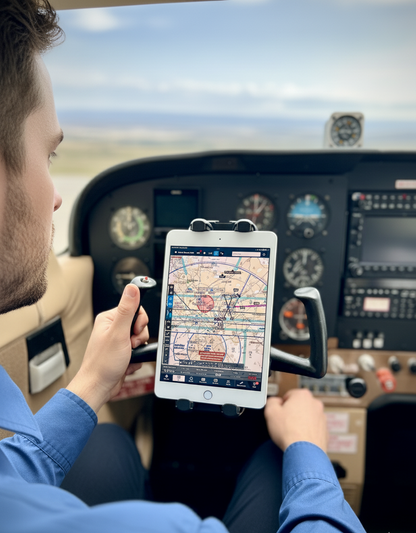 FlightPro Aviator+ Yoke Mount for the iPad mini | Lightweight & Compact