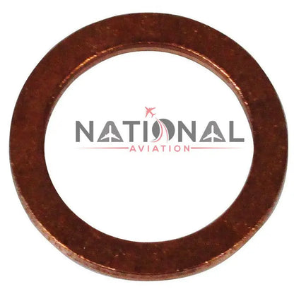 P1003 - Tempest Copper Spark Plug Gasket U674 full view National Aviation