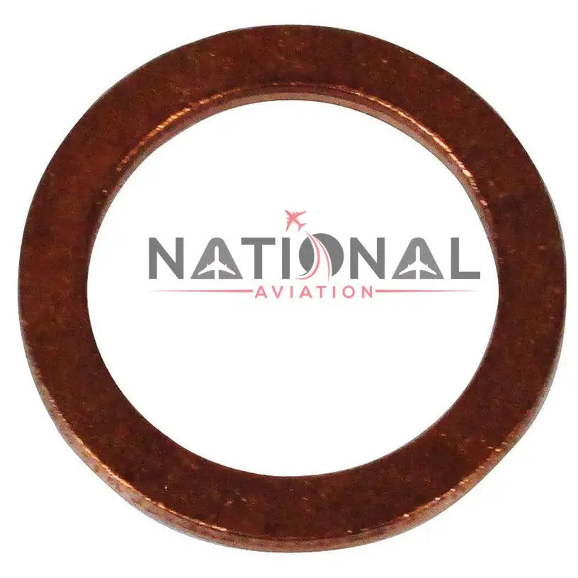P1003 - Tempest Copper Spark Plug Gasket U674 full view National Aviation