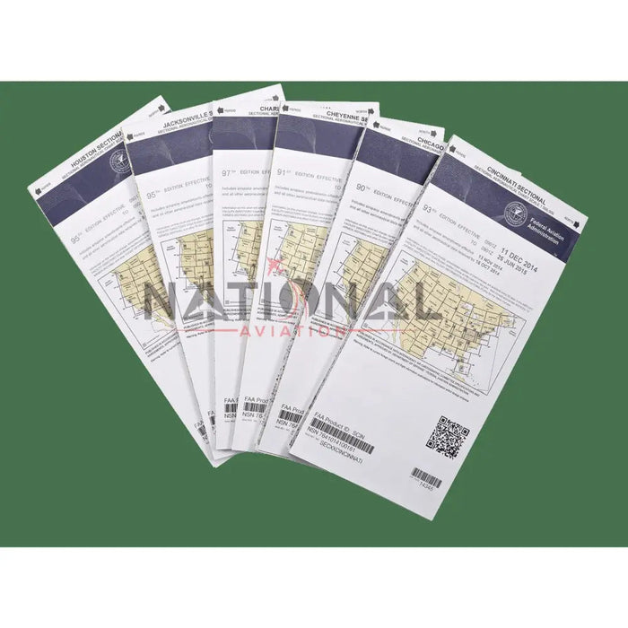 FAA AERONAV VFR SECTIONAL CHARTS National Aviation