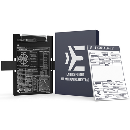 EntireFlight VFR Pilot Kneeboard And Flight Pad
